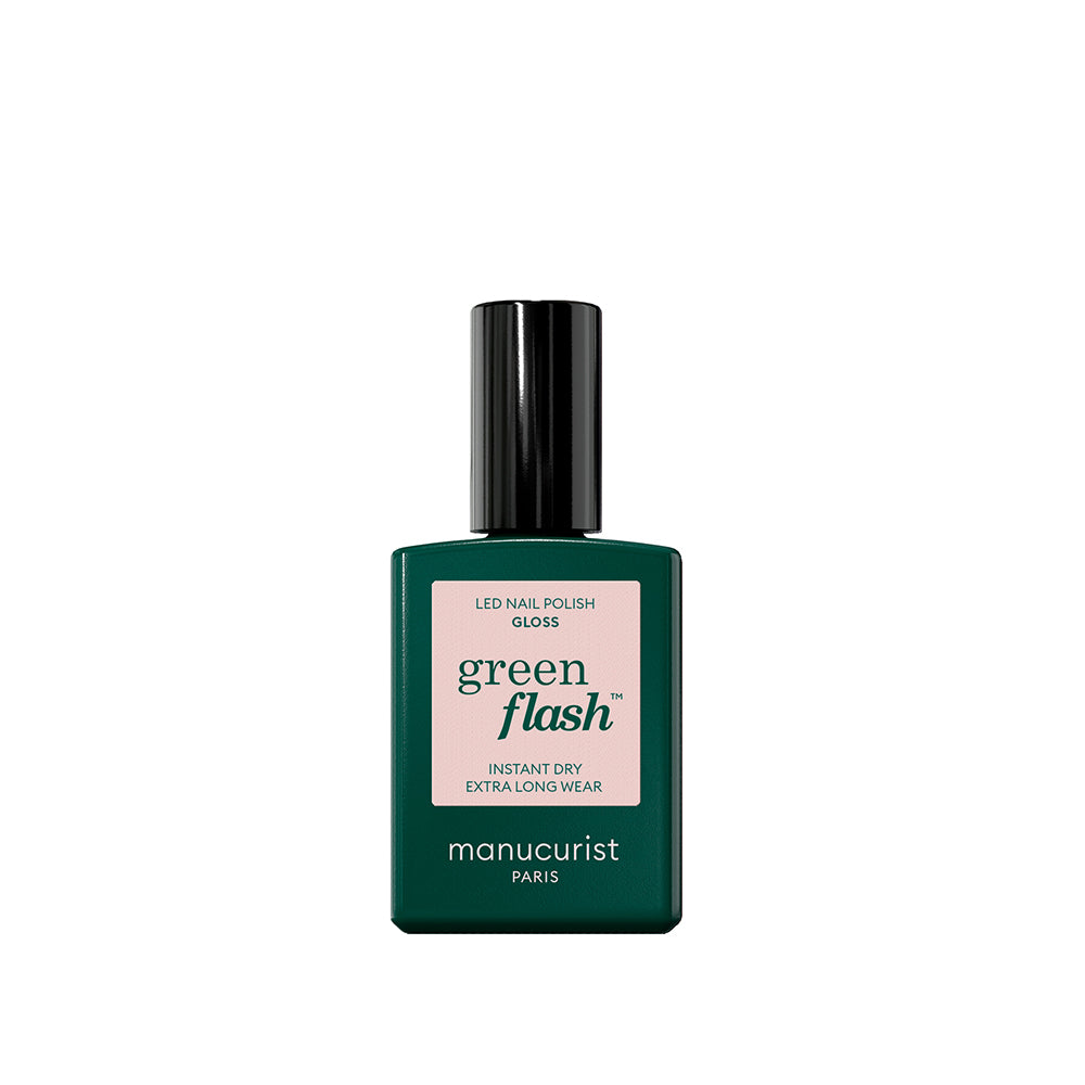 Gloss Manucurist Nagellack glitzerndes Rosa