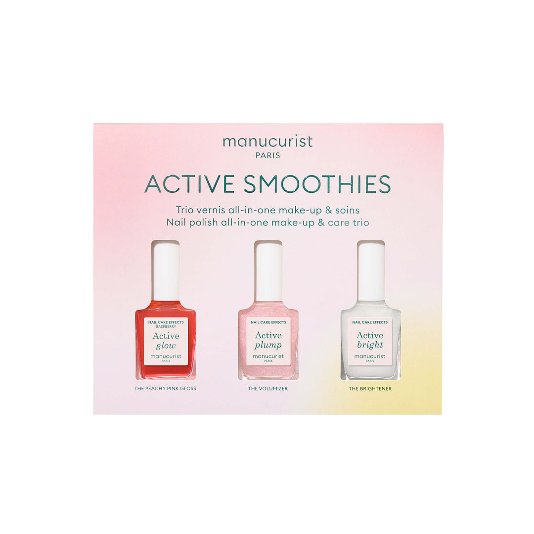 Manucurist Active Smoothies. Manucurist Active Smoothies Produkt, Manucurist Active Glow Raspberry, Active Plump, Active Bright