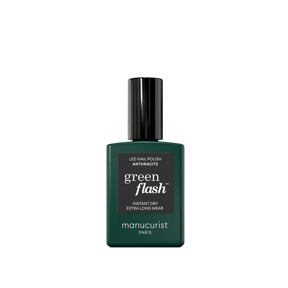 Anthracite Manucurist Nagellack dunkelgrau