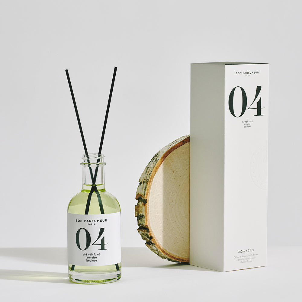 Bon Parfumeur  Diffuser 04 Schwarzer Tee Beifuß Birke