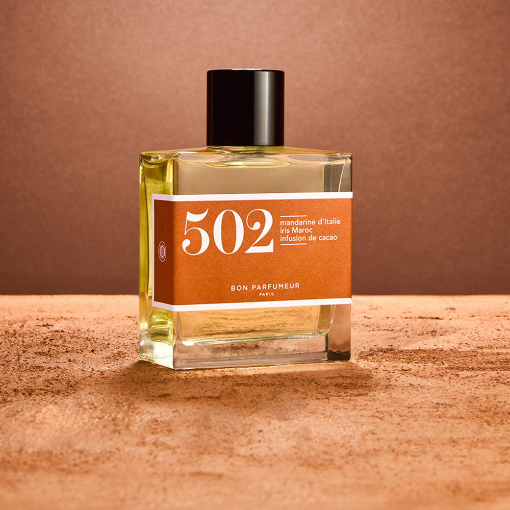 Bon Parfumeur 502 Eau de Parfum – Parfum mit Kakao, Unisex-Duft mit Mandarine, Iris und Kakao.