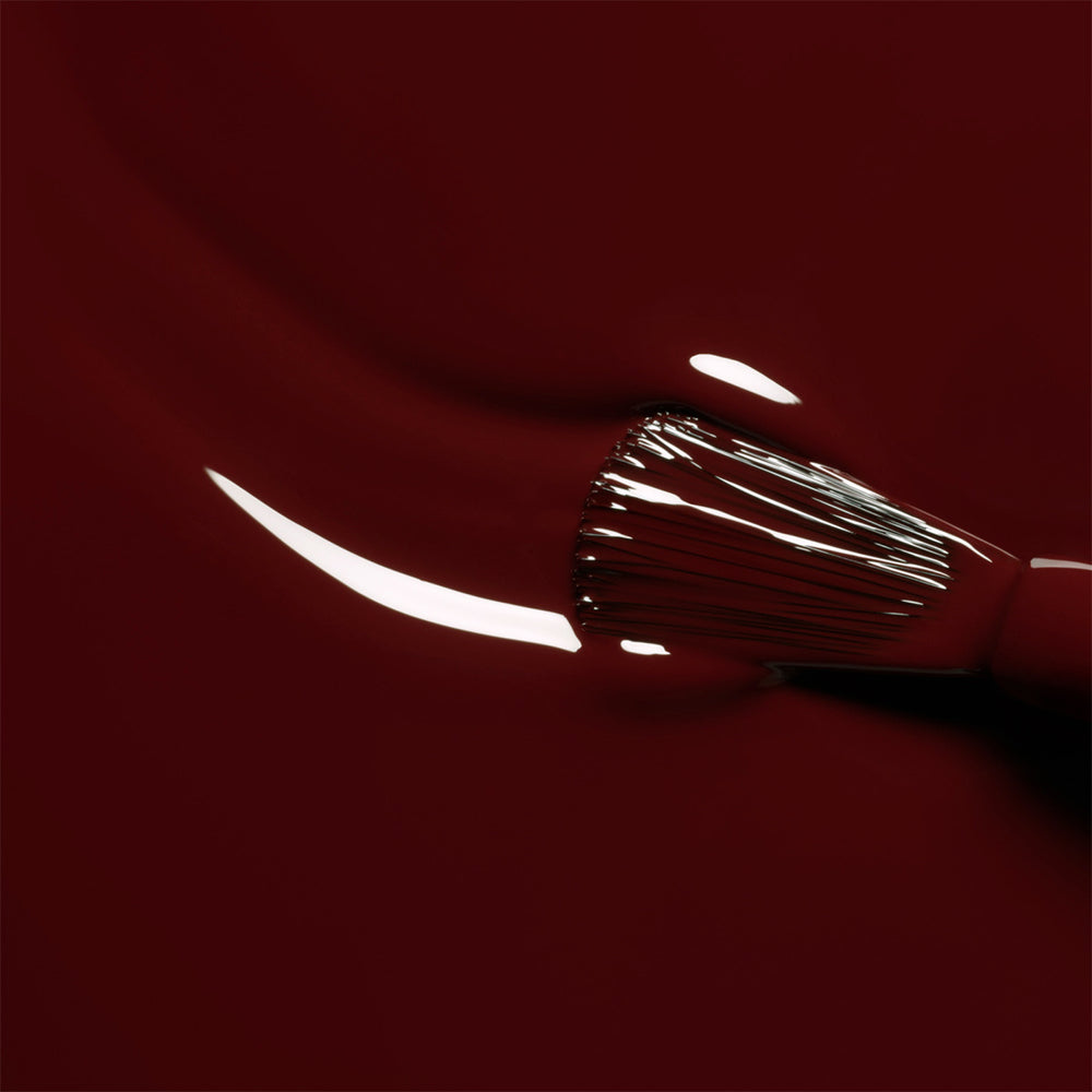 Dunkelroter Nagellack, Burgundy Nails, Herbst Nägel, Wine red nails, Manucurist, Green Flash Grenat