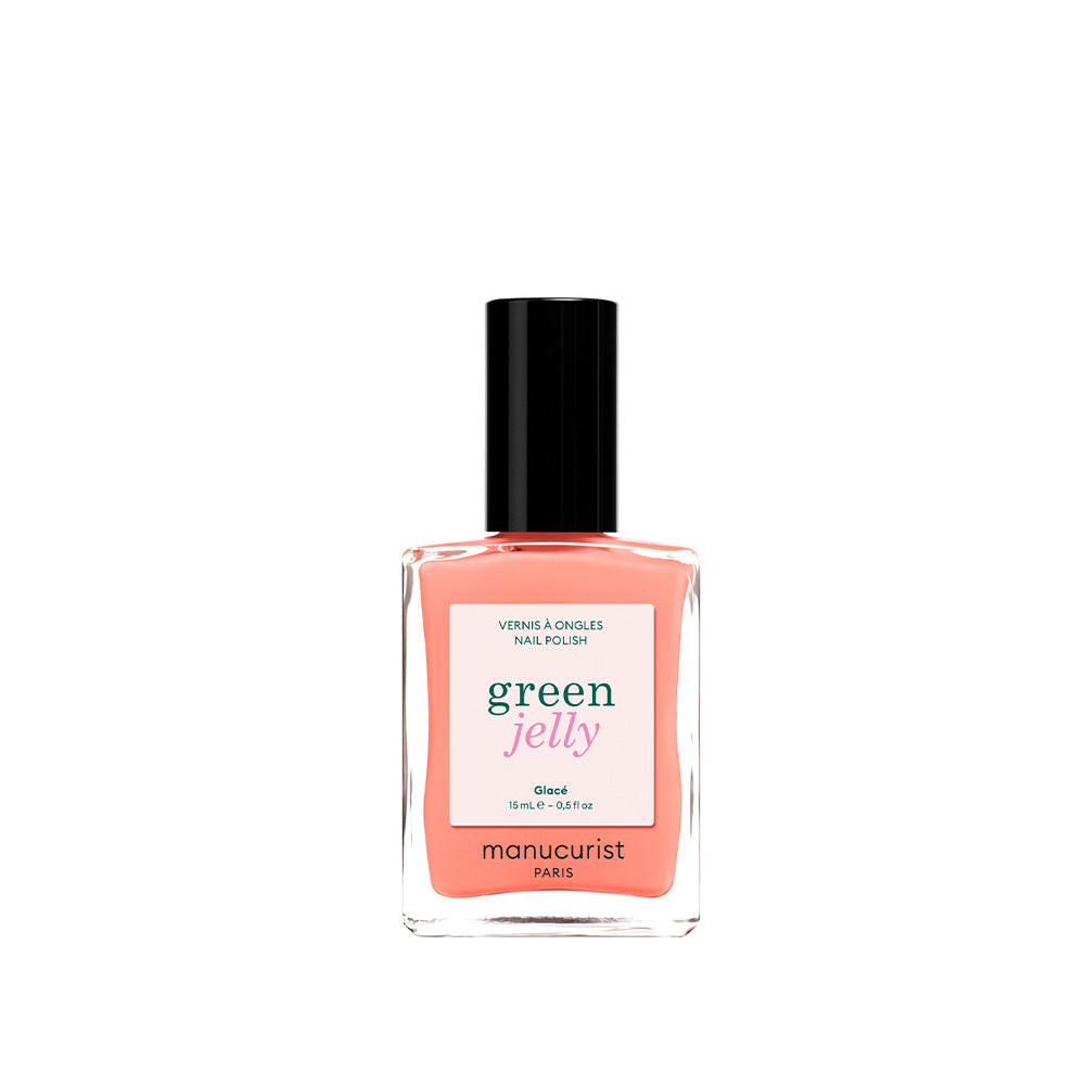 Manucurist Green Jelly Pink Sorbet, jelly nails, jelly effekt