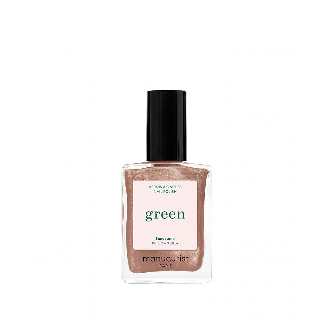 Nude Nagellack, Fall Nails, Nude shimmer Nails, Manucurist Green Sandstone