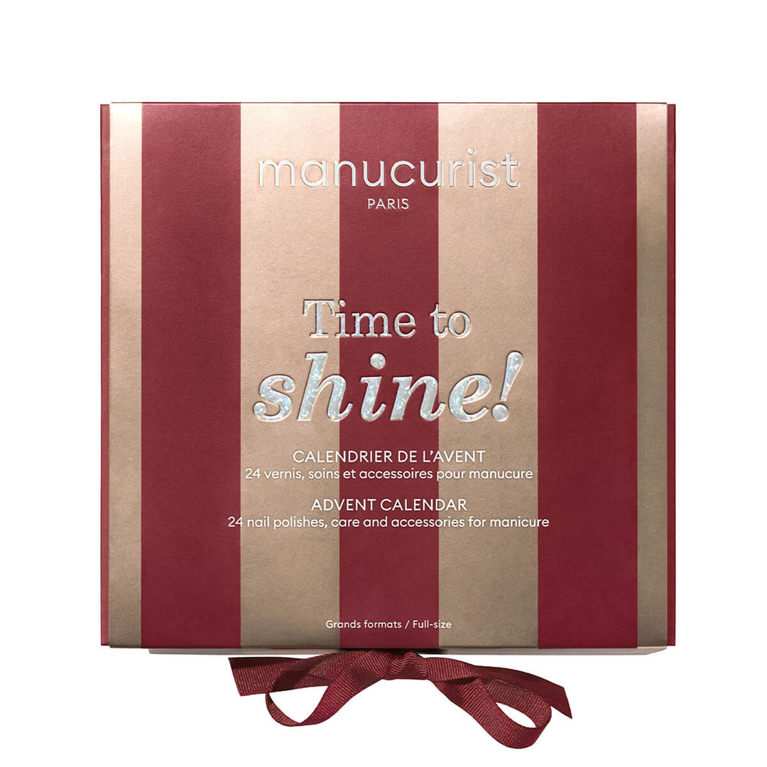 Manucurist Adventskalender Time to Shine mit 24 Beauty Überraschungen für Nägel - Ein schöner nagellack adventskalender