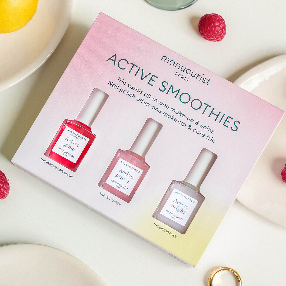 Manucurist Active Smoothies. Manucurist Active Smoothies Produkt, Manucurist Active Glow Raspberry, Active Plump, Active Bright