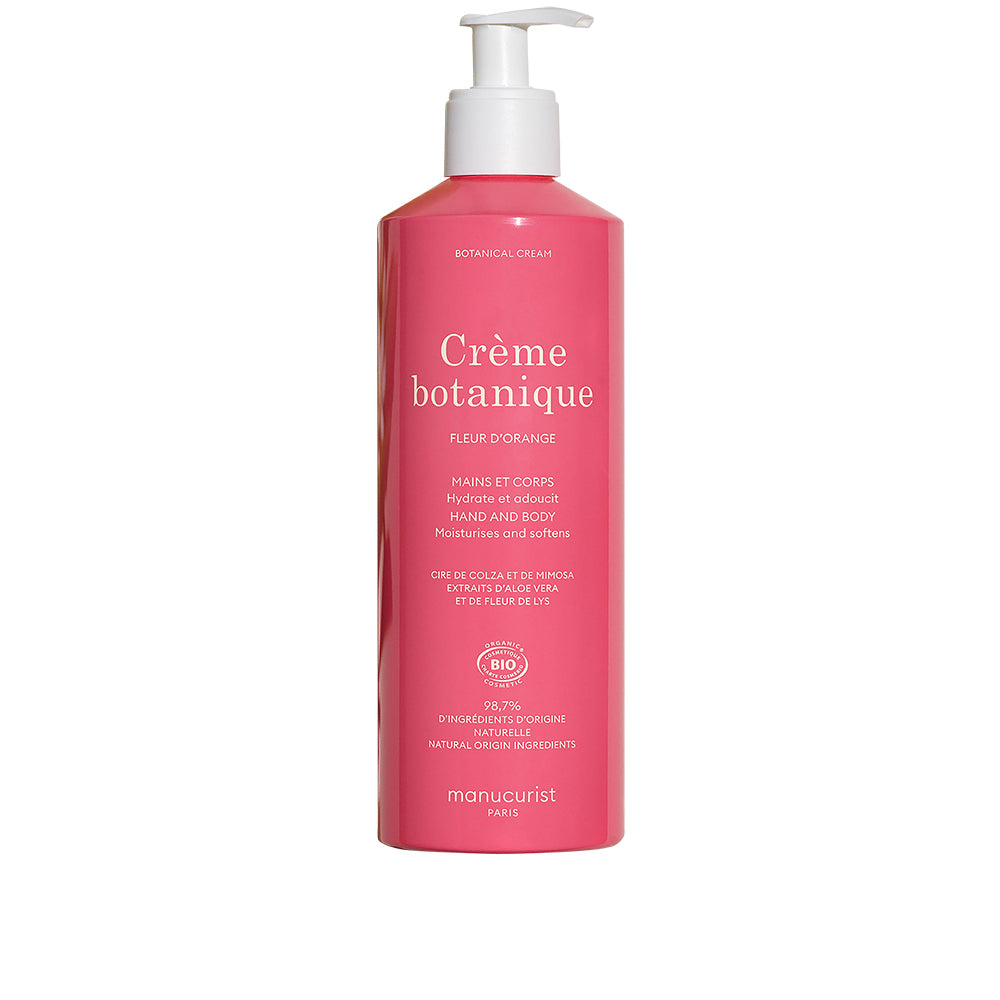 manucurist handcreme creme fleur d'oranger orangenblüte zarter lorangenblütenduft sanft kokosöl rapswachs aloe vera hand & bodycare für Hände und Körper hand and body