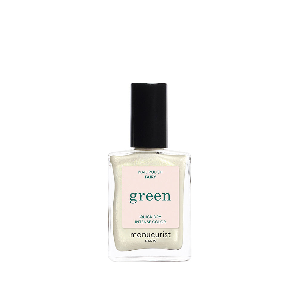 Manucurist Green Fairy glänzend weißer Nagellack. manucurist green nagellack für zuhause