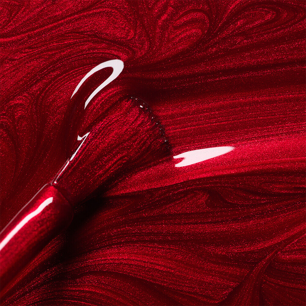 Red Hibiscus Manucurist schimmerndes rot 