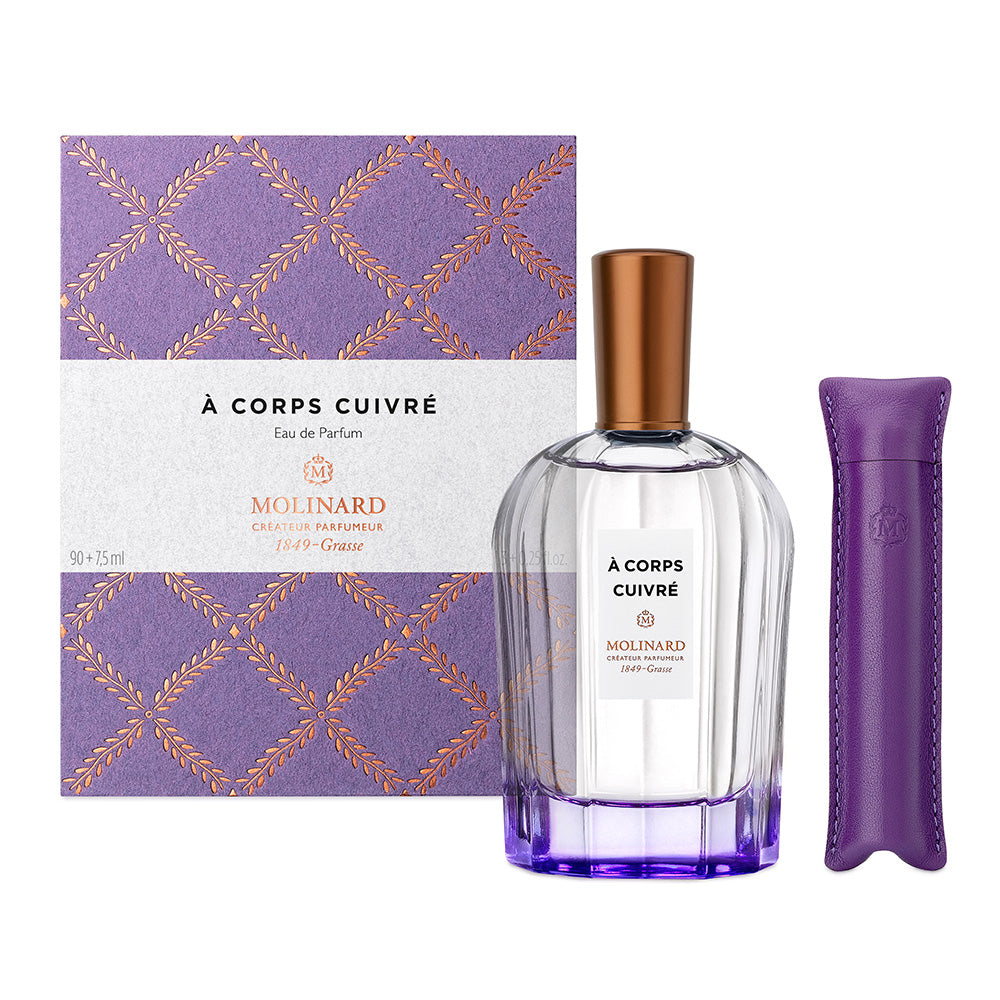 A corps cuivre Molinard Amber holzig 