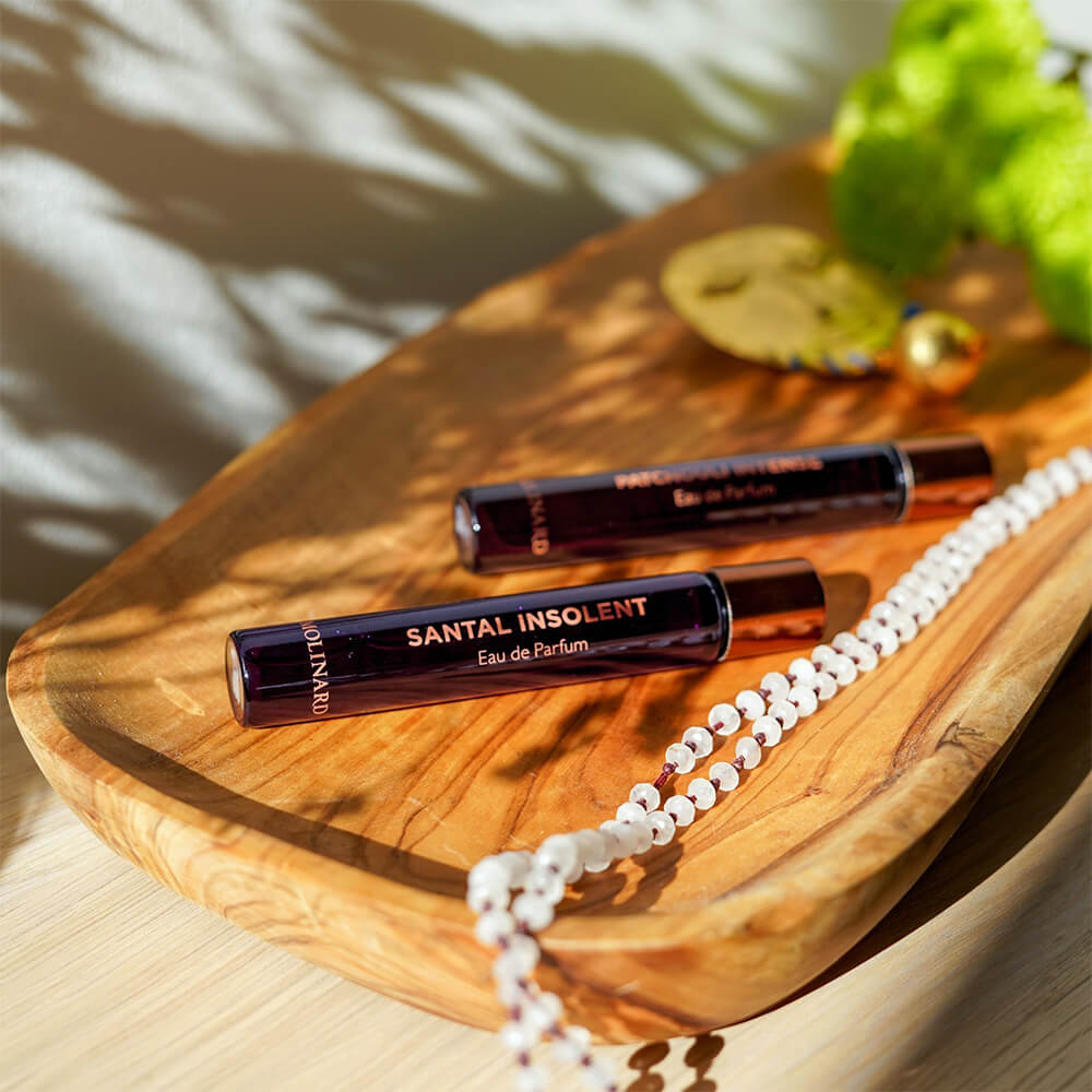 Santal Insolent Molinard, Roll on Parfum, Pfeffer, Weihrauch, Kardamom Zedernholz